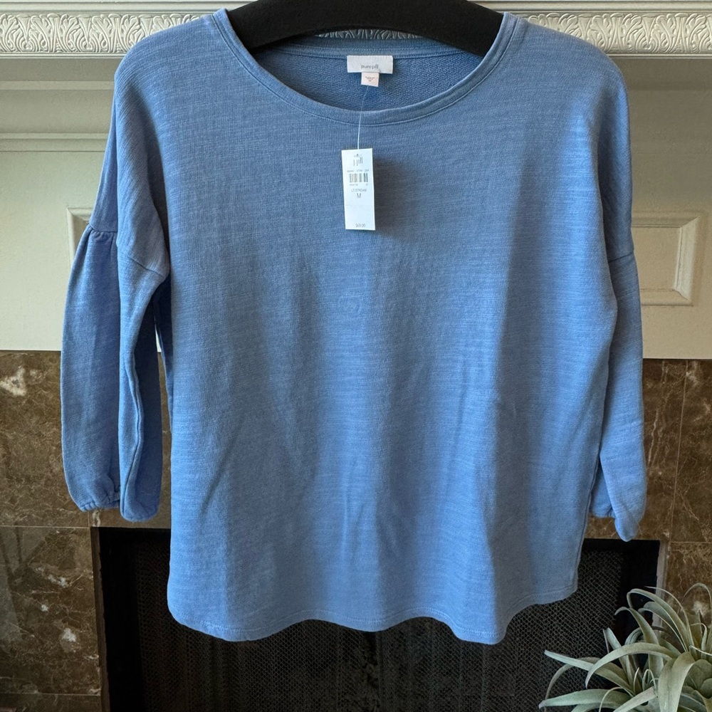 J. Jill Light Blue Women's Blouse